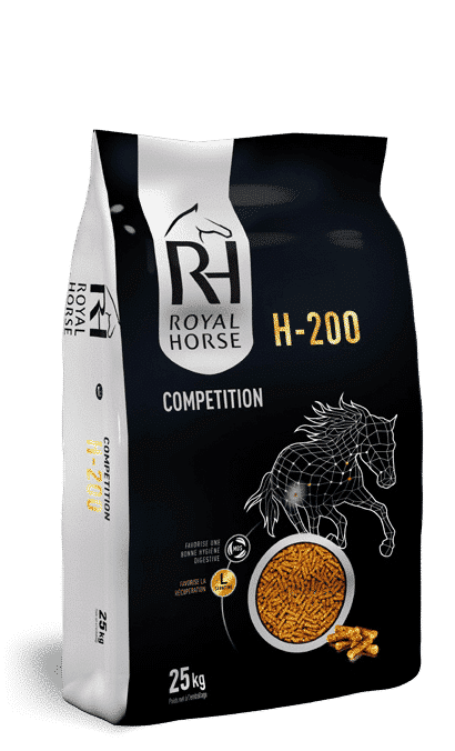 H-200 : Pelleted feed for competition horses