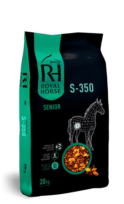 S-350 : Flaked feed for senior horses