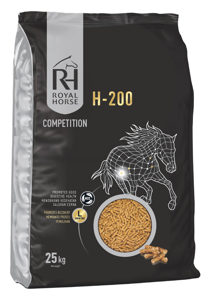 H-200 : Pelleted feed for competition horses