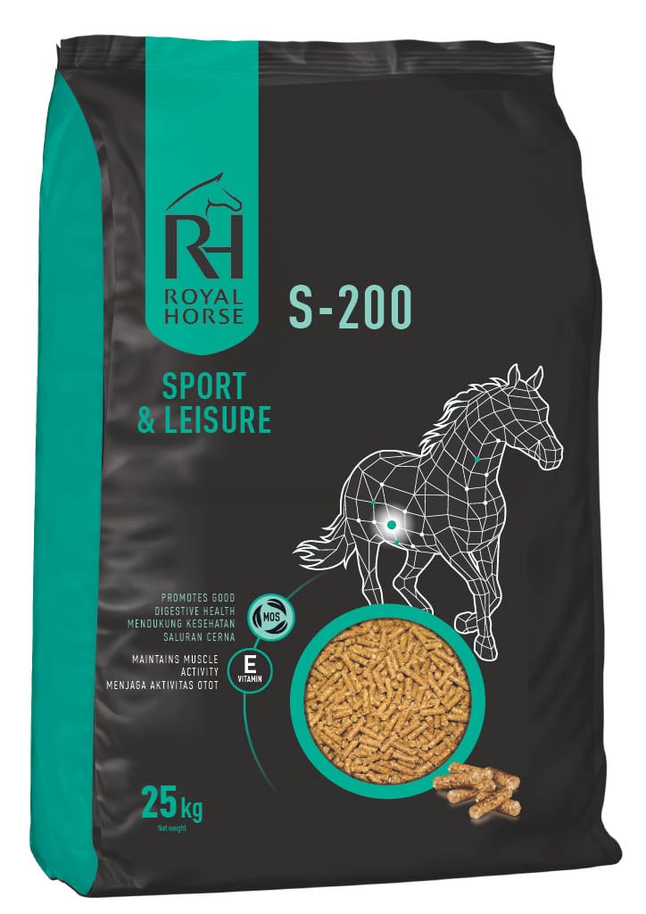 S-200 : Pelleted feed for sport & leisure horses